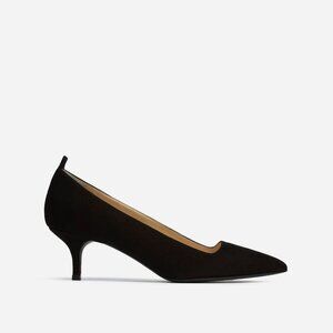 Everlane The Editor Heel Black Base - Size 8